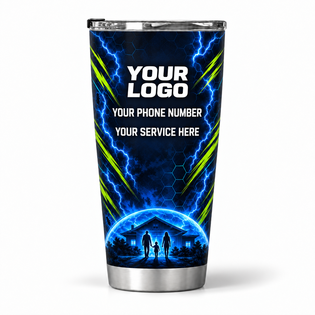 PCN001 personalized tumbler 20oz back product mockup