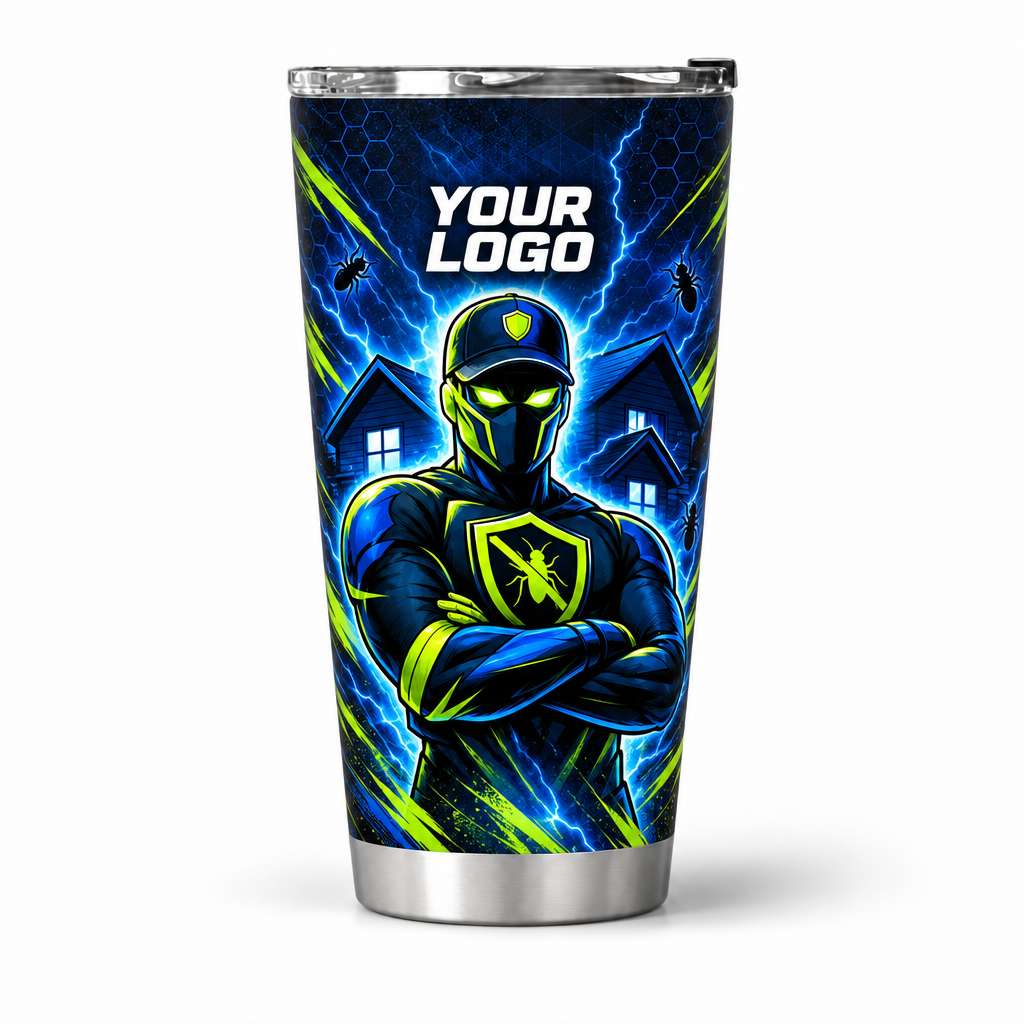 PCN001 personalized tumbler 20oz front product mockup