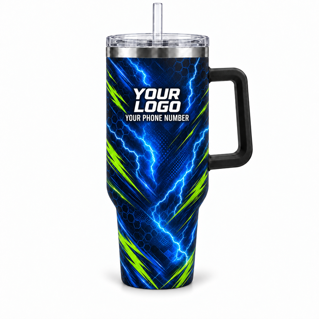 PCN001 personalized tumbler 40oz front product mockup