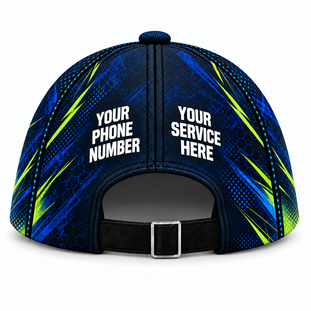PCN003 personalized cap back product mockup