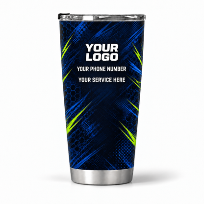 PCN003 personalized tumbler 20oz back product mockup
