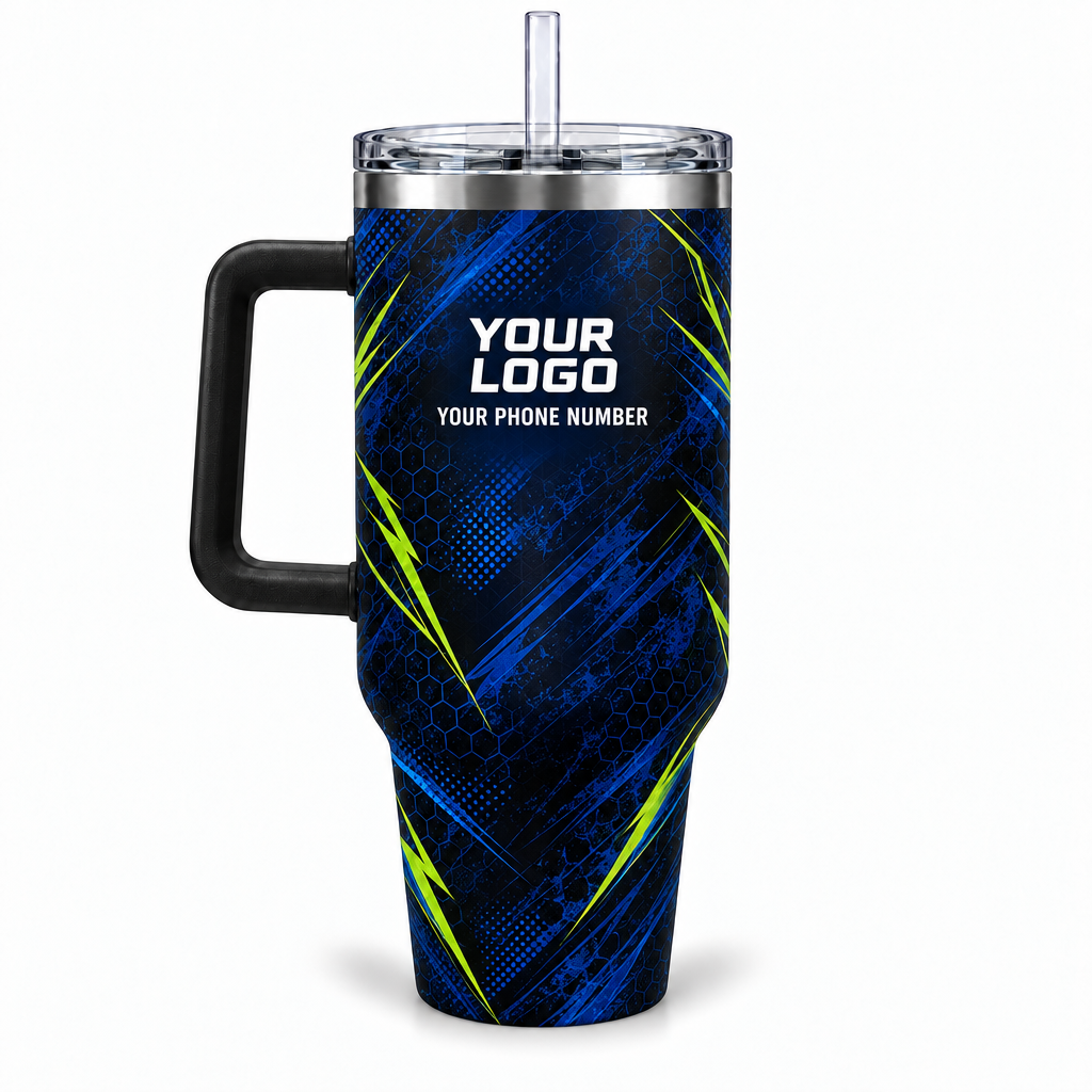 PCN003 personalized tumbler 40oz back product mockup