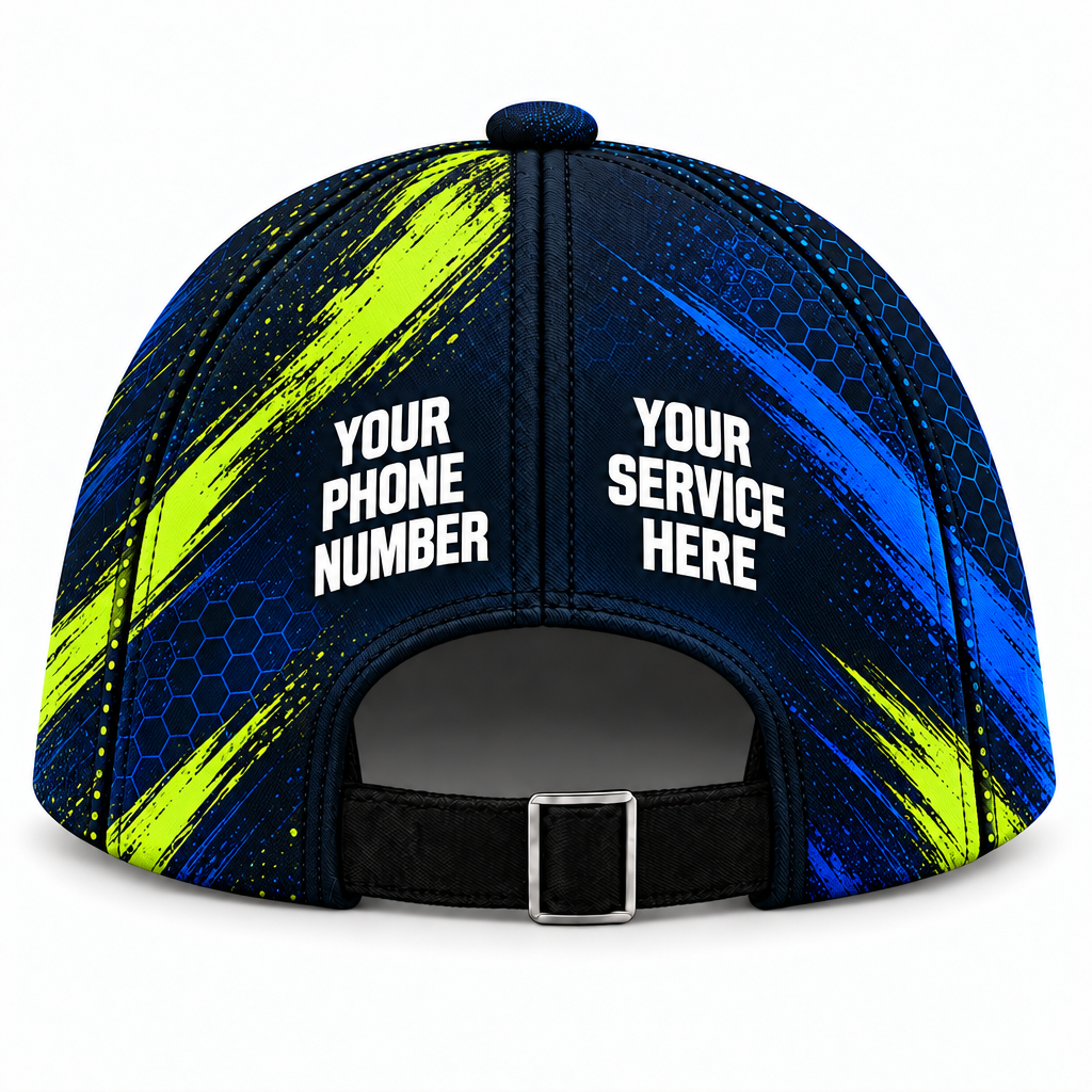 PCN004 personalized cap back product mockup