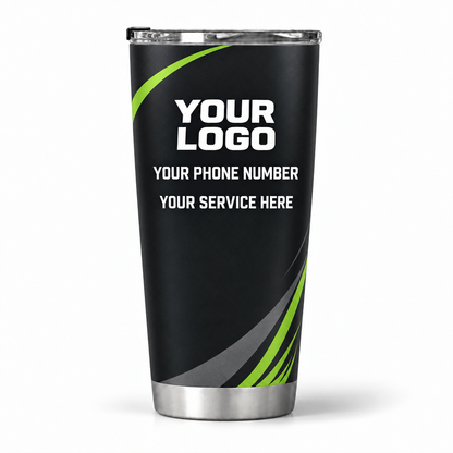 PCN005 personalized tumbler 20oz back product mockup