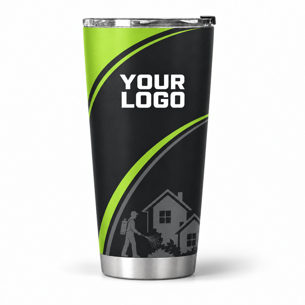 PCN005 personalized tumbler 20oz front product mockup
