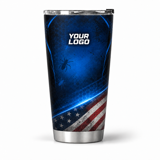 PCN006 personalized tumbler 20oz front product mockup