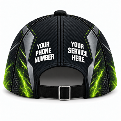 PCN007 personalized cap back product mockup