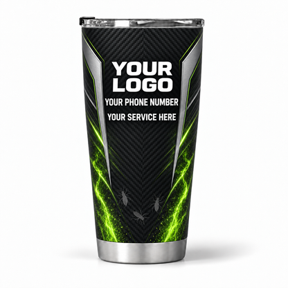 PCN007 personalized tumbler 20oz back product mockup