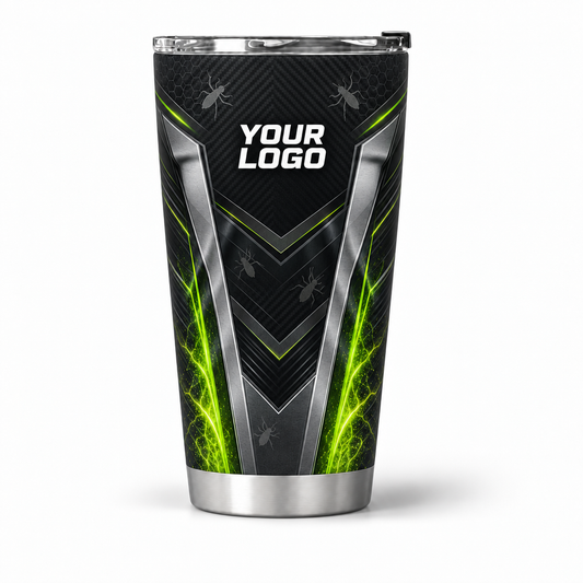 PCN007 personalized tumbler 20oz front product mockup