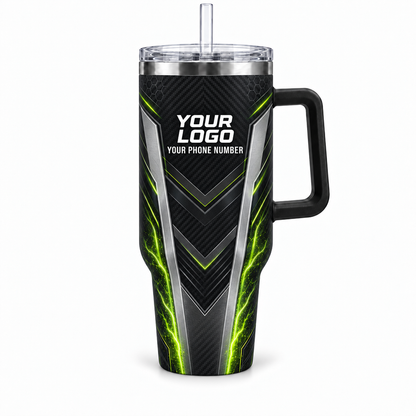 PCN007 personalized tumbler 40oz front product mockup