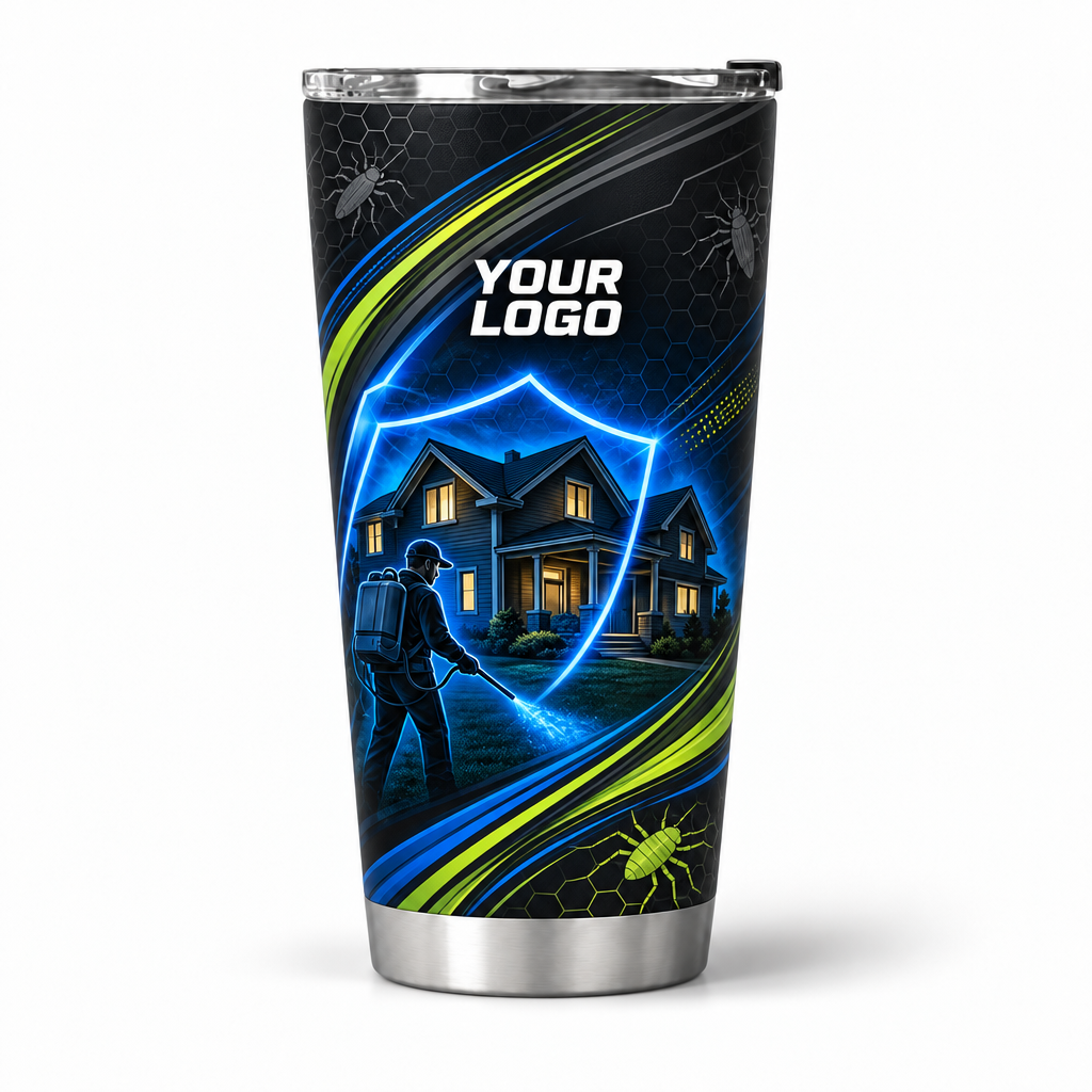 PCN010 personalized tumbler 20oz front product mockup