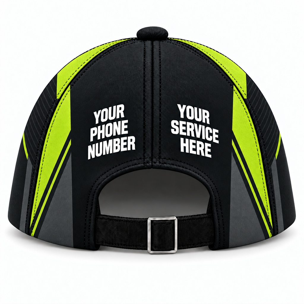 PCN011 personalized cap back product mockup