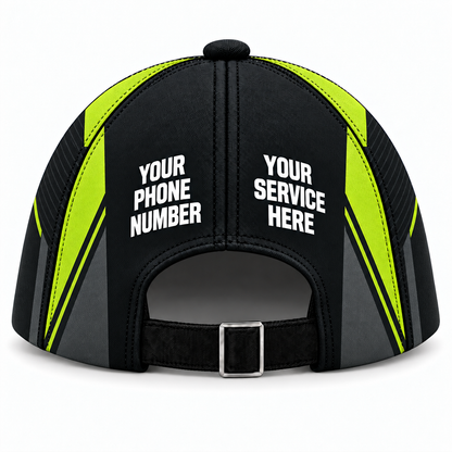 PCN011 personalized cap back product mockup