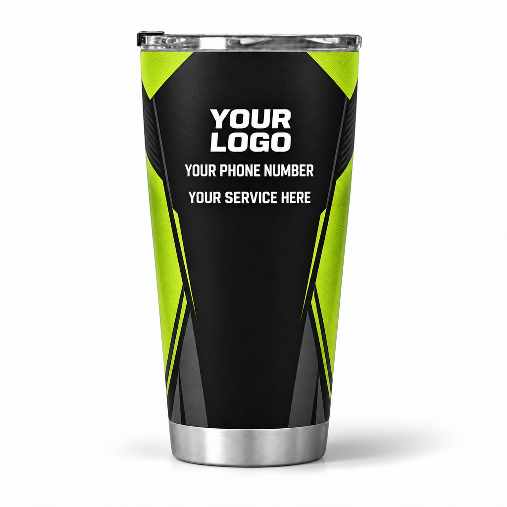 PCN011 personalized tumbler 20oz back product mockup