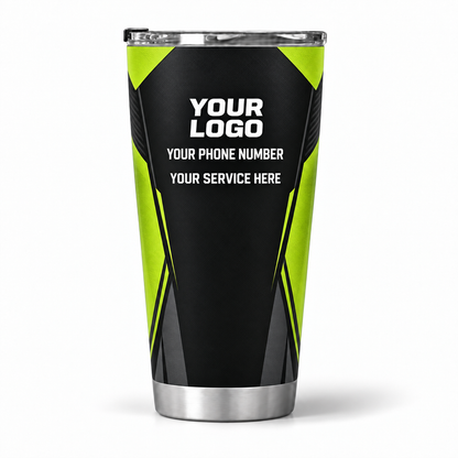 PCN011 personalized tumbler 20oz back product mockup