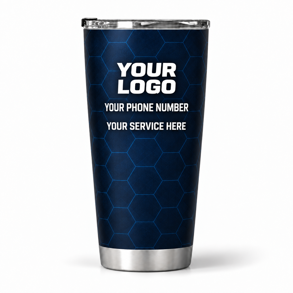 PCSG01 personalized tumbler 20oz back product mockup