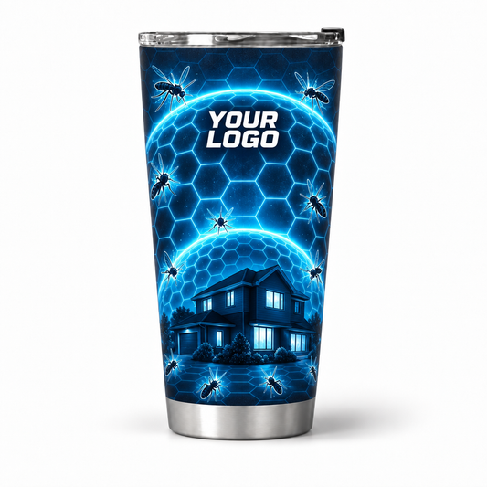 PCSG01 personalized tumbler 20oz front product mockup