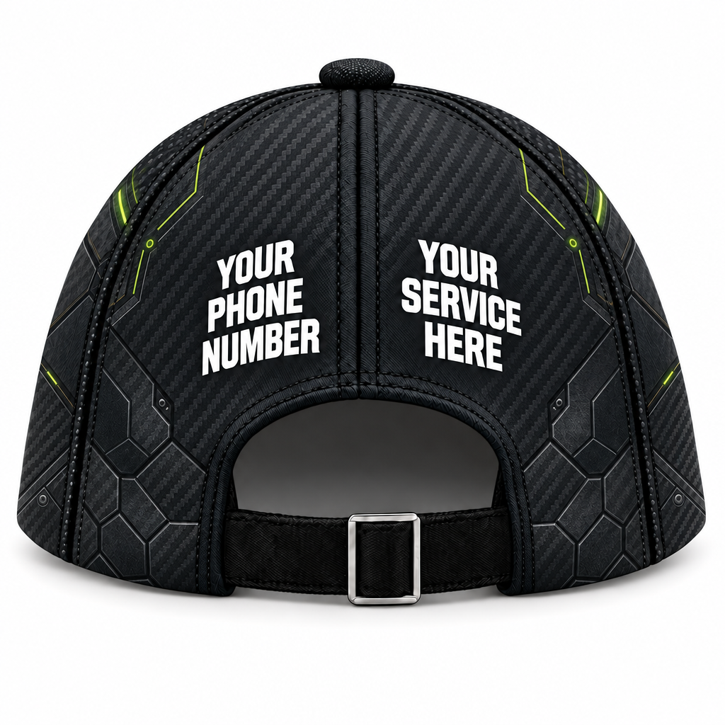 PCSG05 personalized cap back product mockup