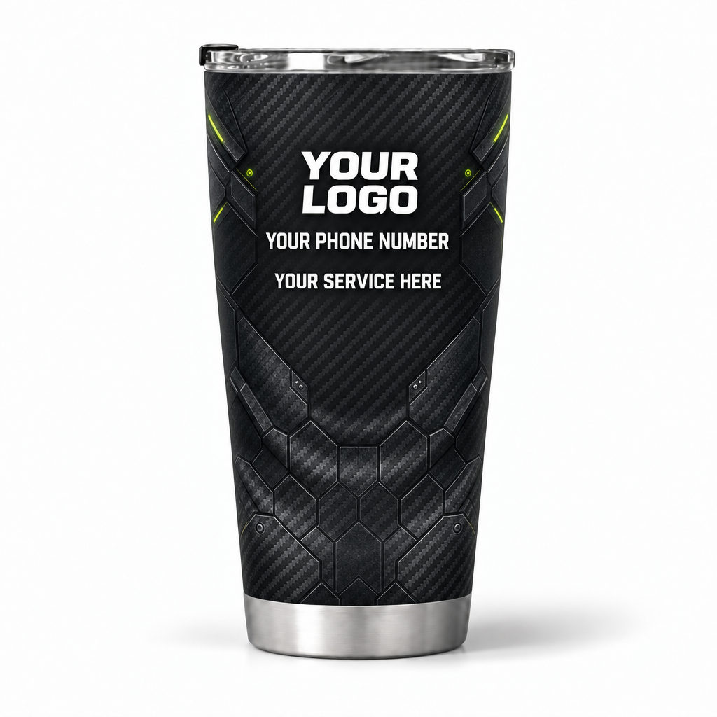 PCSG05 personalized tumbler 20oz back product mockup