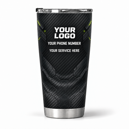 PCSG05 personalized tumbler 20oz back product mockup