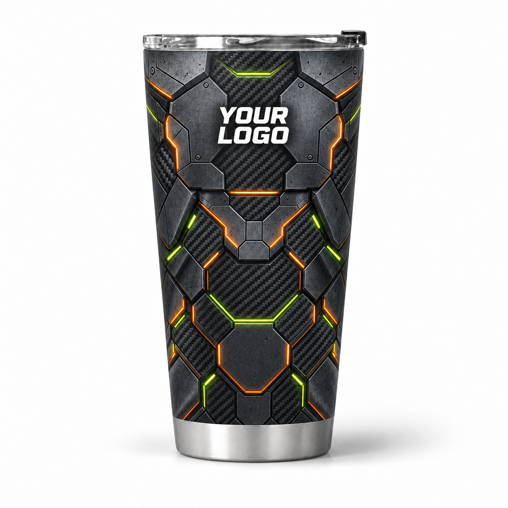 PCSG05 personalized tumbler 20oz front product mockup