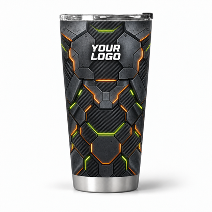 PCSG05 personalized tumbler 20oz front product mockup
