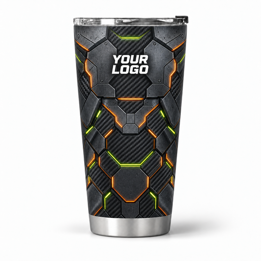 PCSG05 personalized tumbler 20oz front product mockup