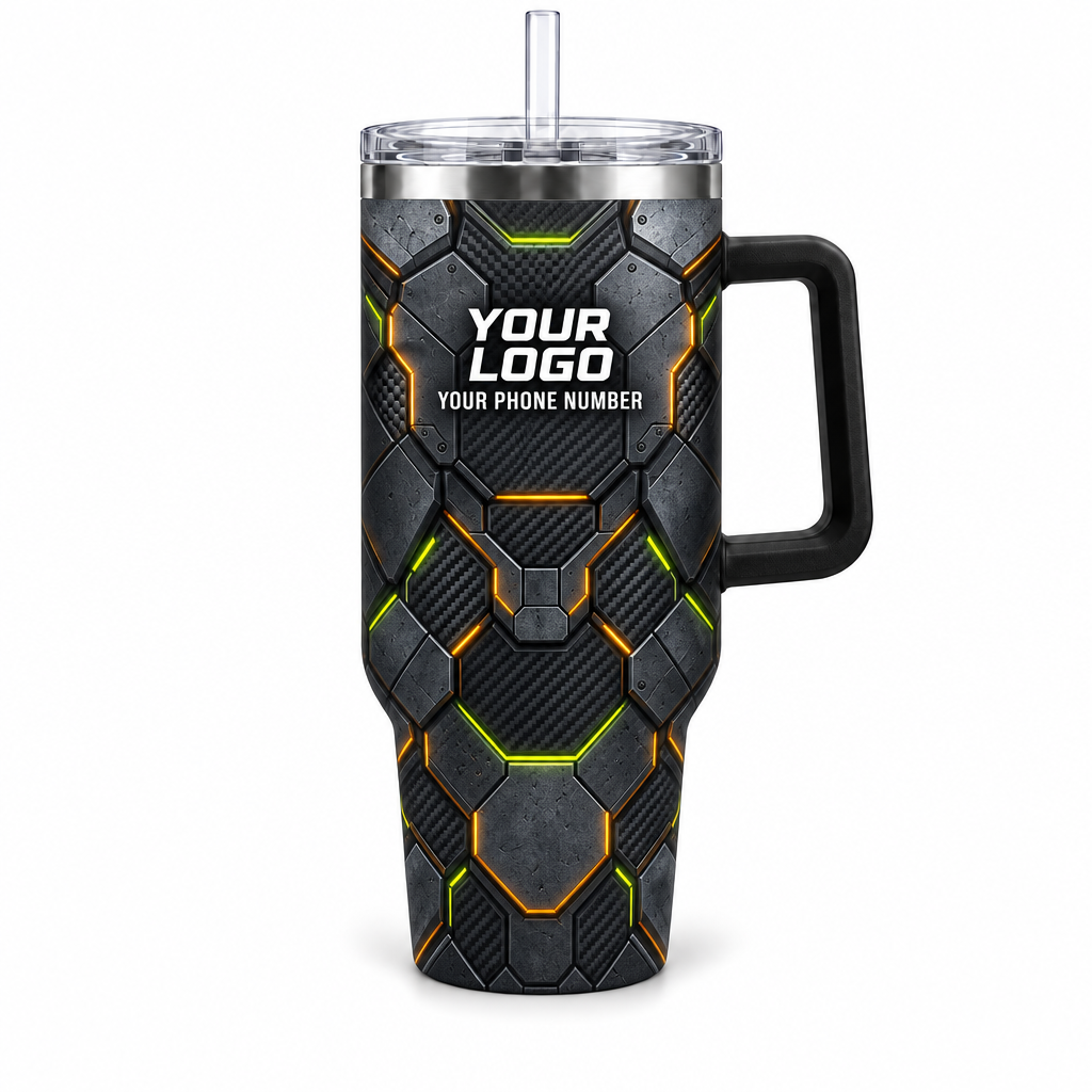PCSG05 personalized tumbler 40oz front product mockup