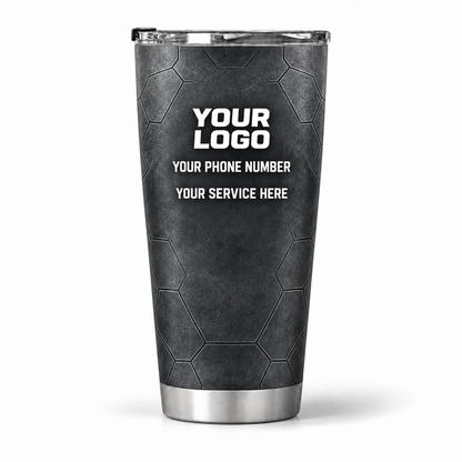 PCSG06 personalized tumbler 20oz back product mockup