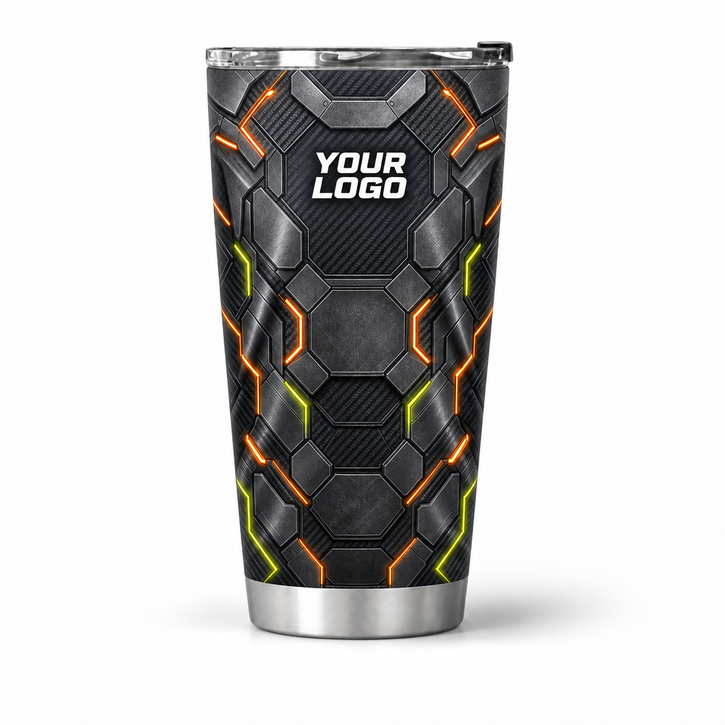 PCSG06 personalized tumbler 20oz front product mockup