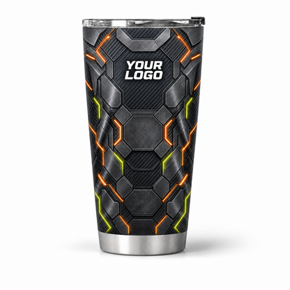 PCSG06 personalized tumbler 20oz front product mockup
