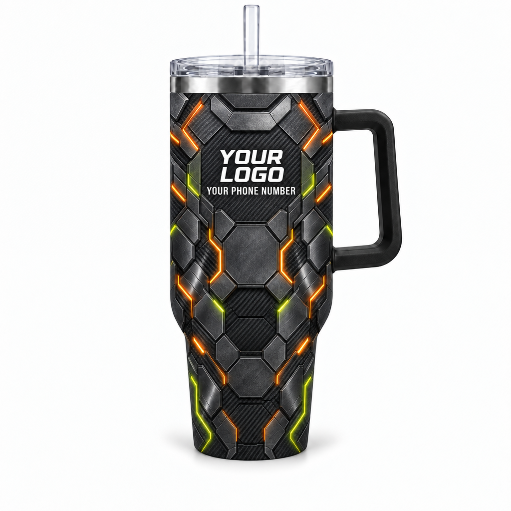 PCSG06 personalized tumbler 40oz front product mockup