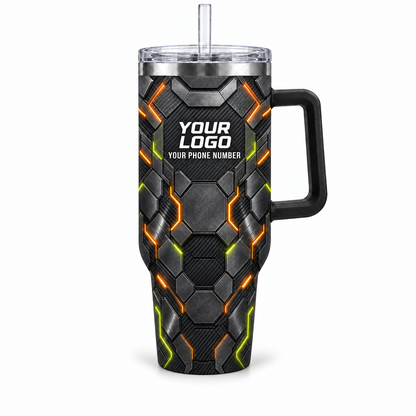 PCSG06 personalized tumbler 40oz front product mockup