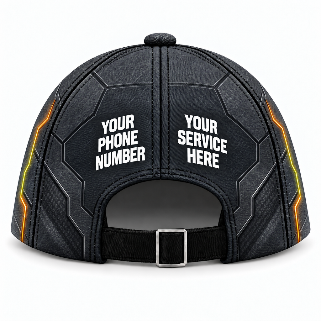 PCSG07 personalized cap back product mockup