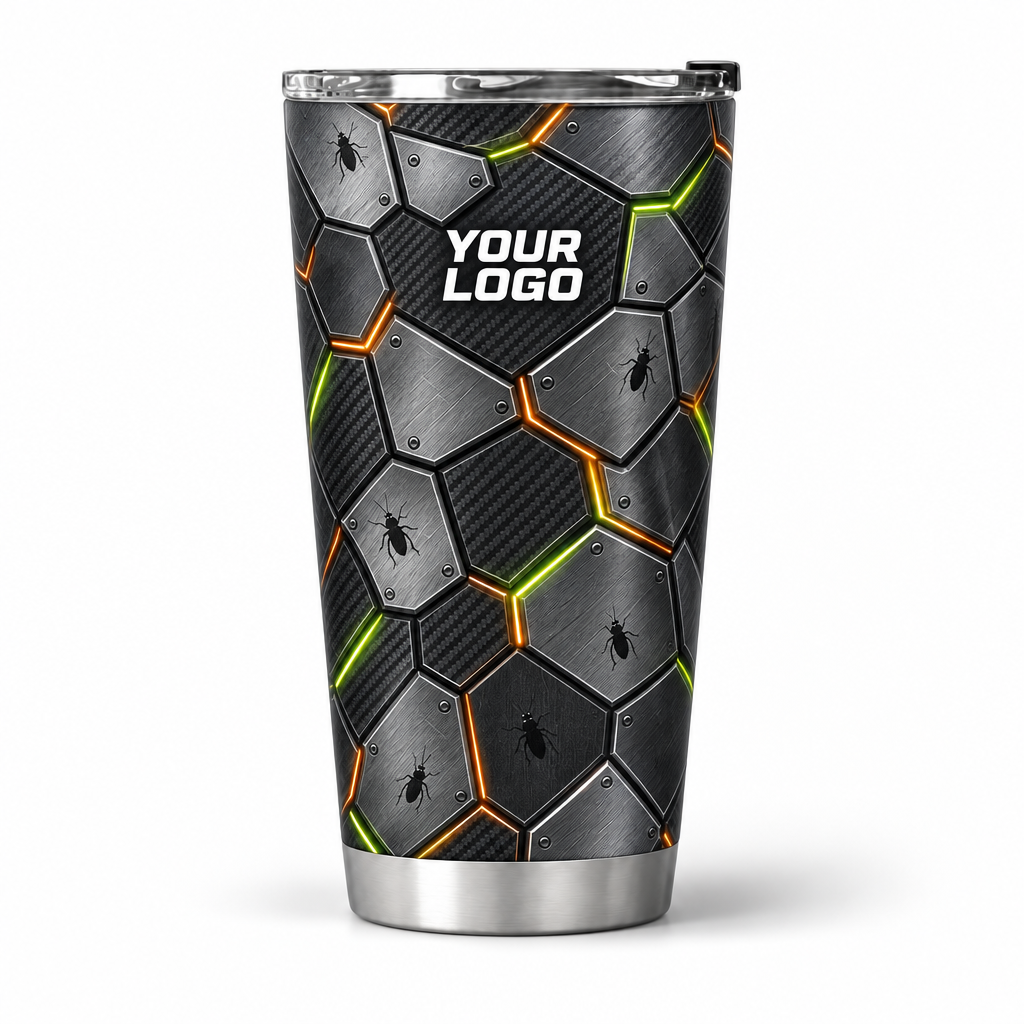 PCSG07 personalized tumbler 20oz front product mockup