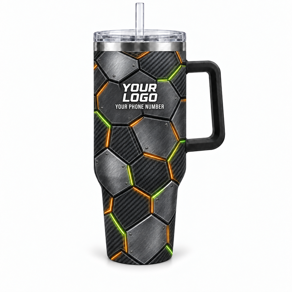 PCSG07 personalized tumbler 40oz front product mockup