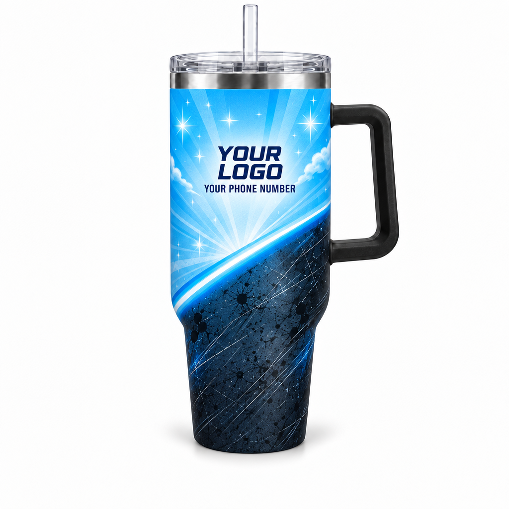 PCSG08 personalized tumbler 40oz front product mockup