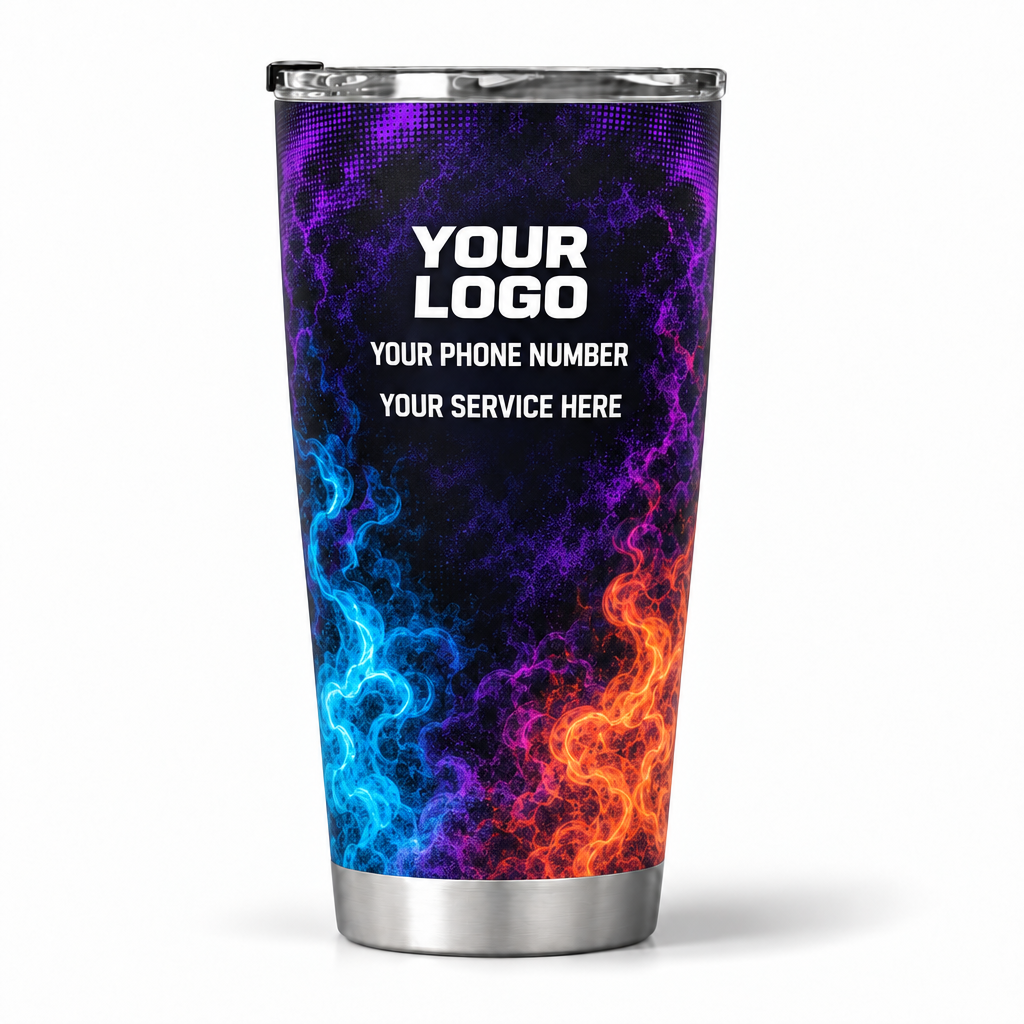 PCSG09 personalized tumbler 20oz back product mockup