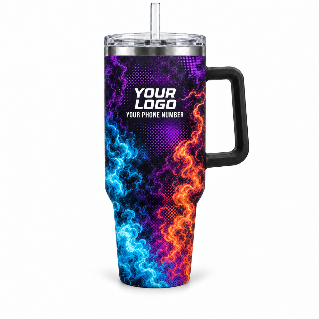PCSG09 personalized tumbler 40oz front product mockup