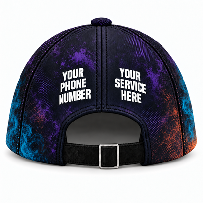 PCSG10 personalized cap back product mockup