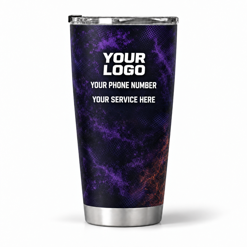 PCSG10 personalized tumbler 20oz back product mockup