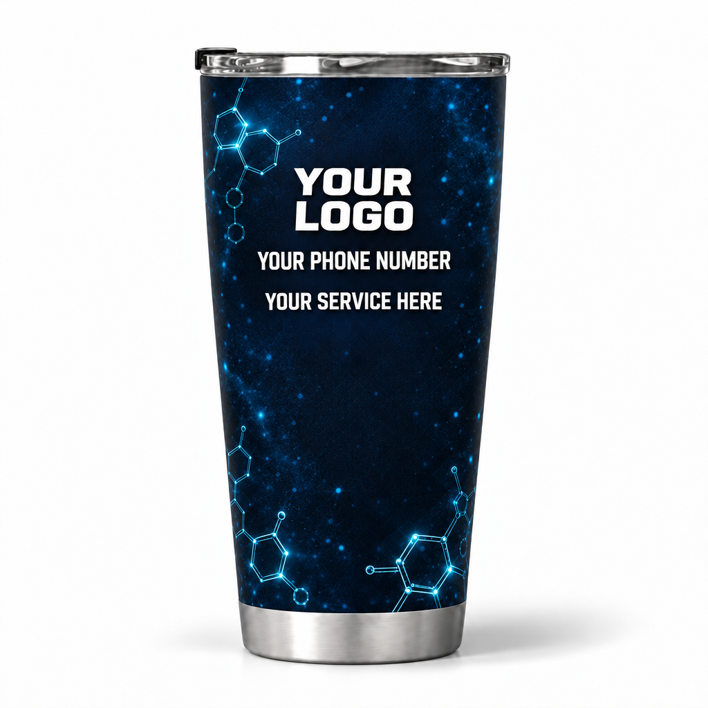 PCSG12 personalized tumbler 20oz back product mockup