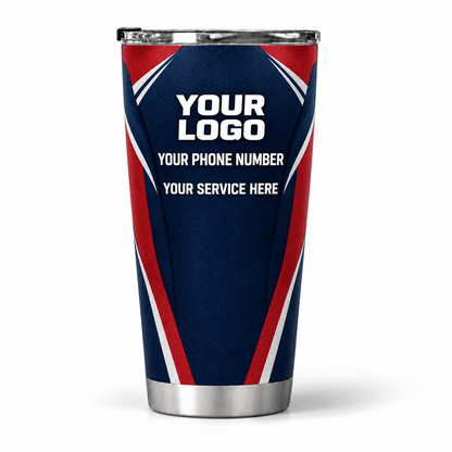 PCSG14 personalized tumbler 20oz back product mockup