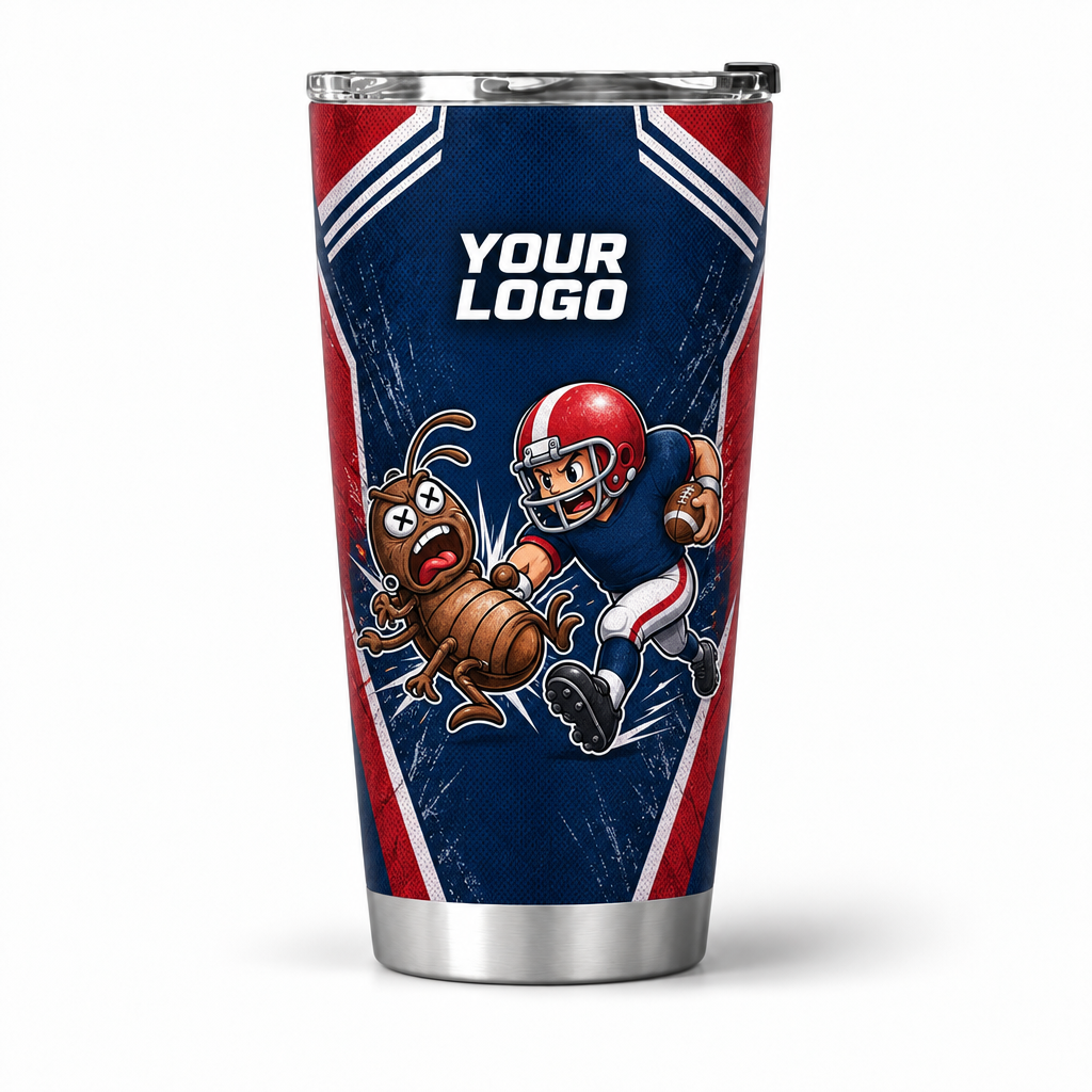 PCSG14 personalized tumbler 20oz front product mockup