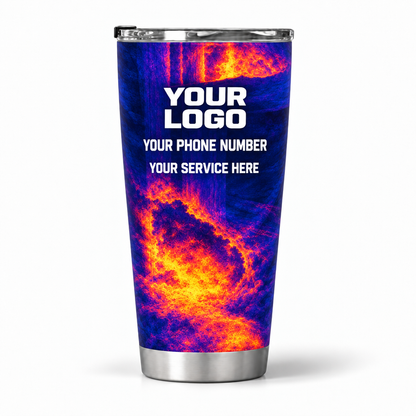 PCSG15 personalized tumbler 20oz back product mockup