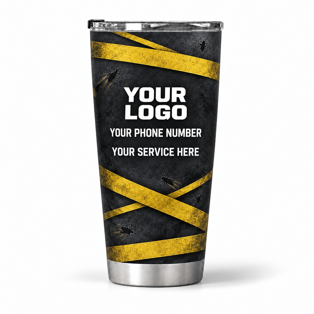 PCSG16 personalized tumbler 20oz back product mockup