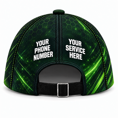 PCST01 personalized cap back product mockup
