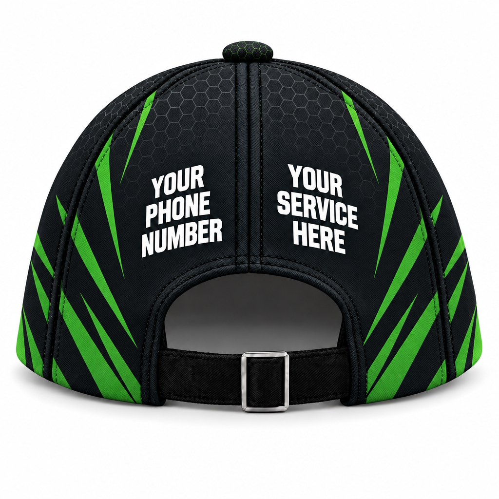 PCST02 personalized cap back product mockup