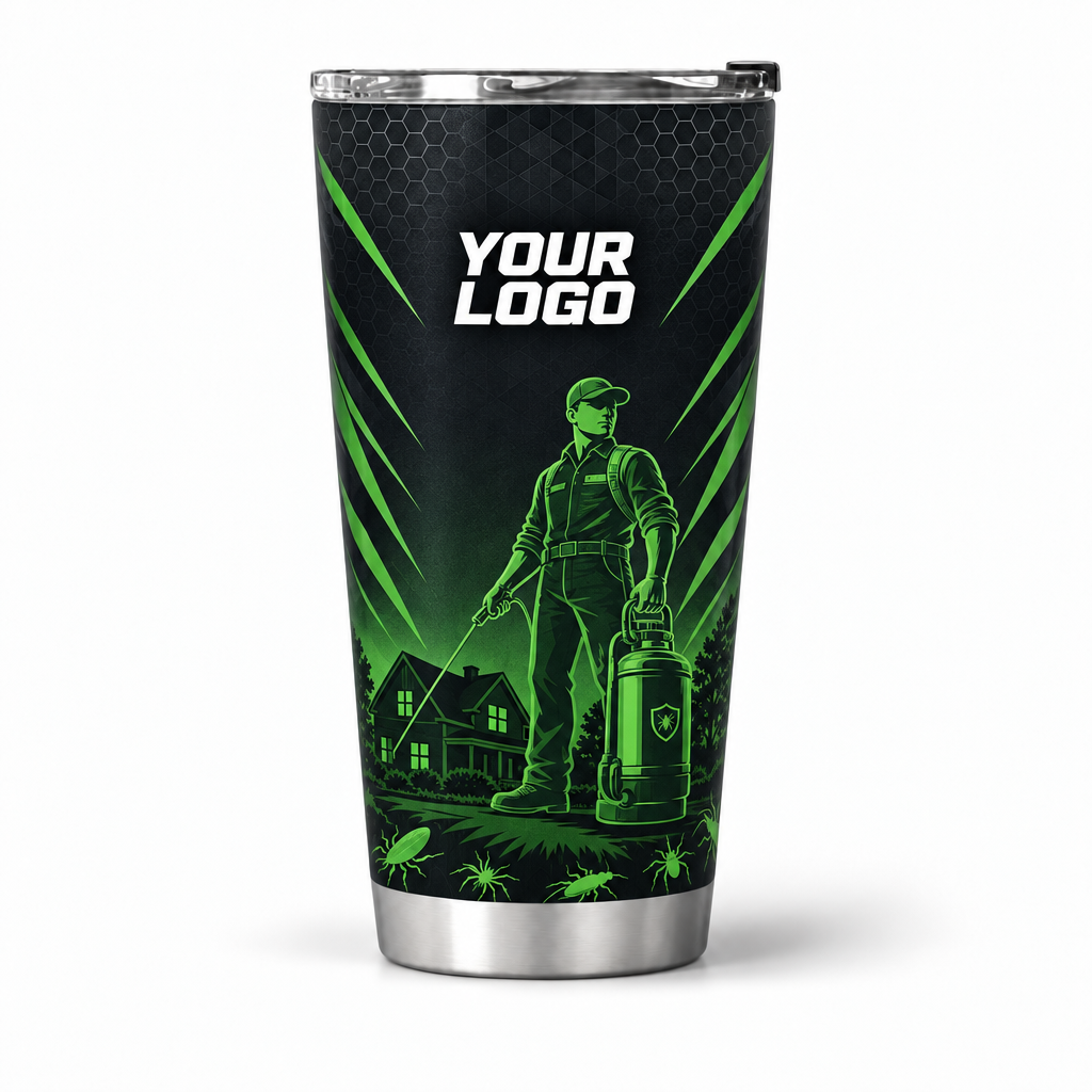 PCST02 personalized tumbler 20oz front product mockup