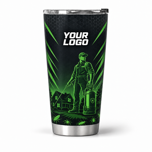 PCST02 personalized tumbler 20oz front product mockup